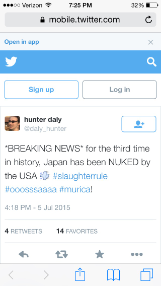 Illustration for article titled Let the anti-Japan sentiment begin!